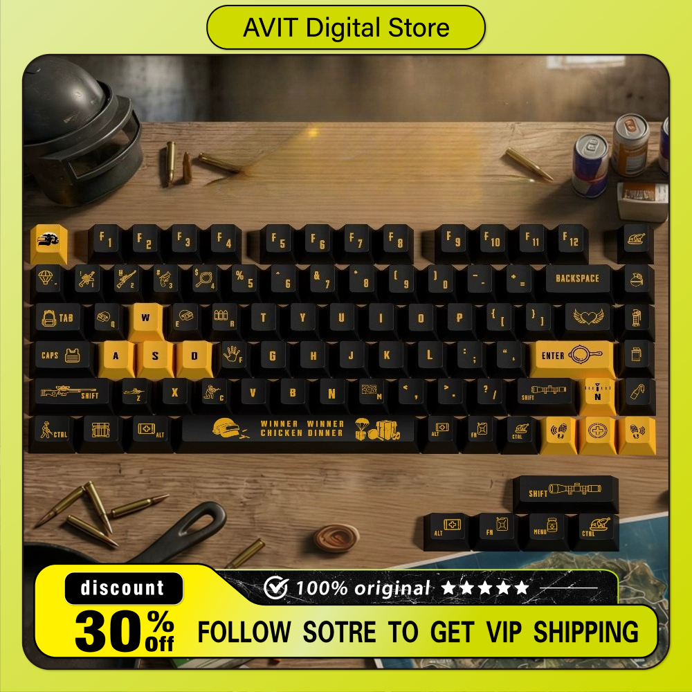 Pc Gaming Kawaii - PUBG Win The Game Tonight Keycap