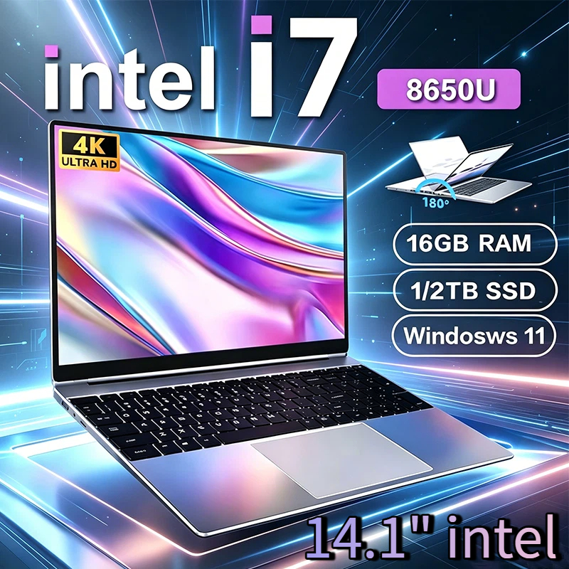 Pc Gaming I7 - 2026 Office Laptop Windows 11 Pro