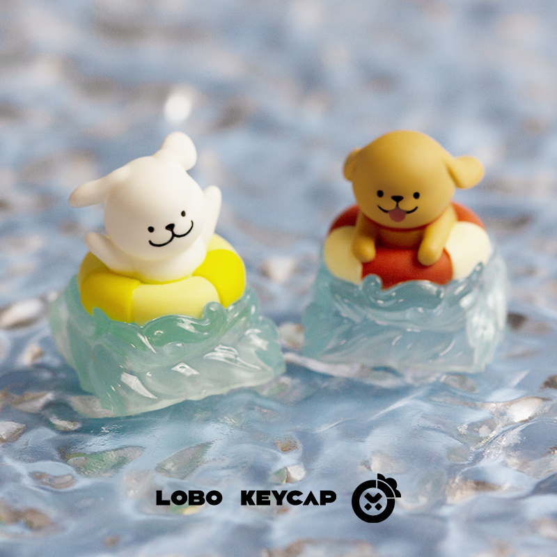 Custom Keycaps - Maltese Peripheral Light-Transmitting Personalized Cute Custom