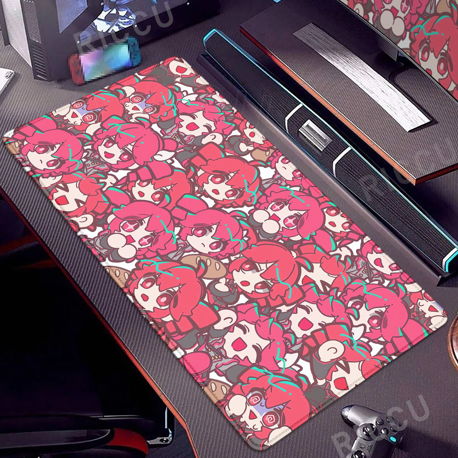 Pc Gaming Kawaii - Kawaii Anime Girl Gaming Mouse Pad