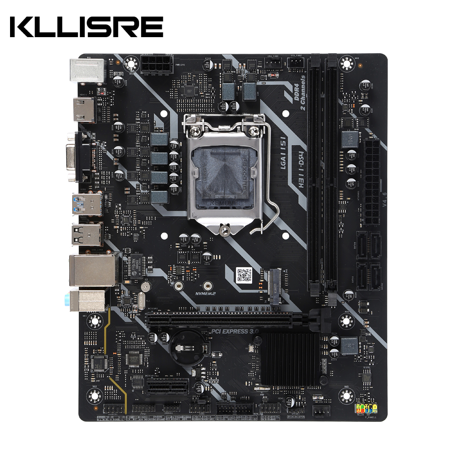 Pc Gaming I7 - KLLISRE H310 Motherboard H311-DS4 PC Board