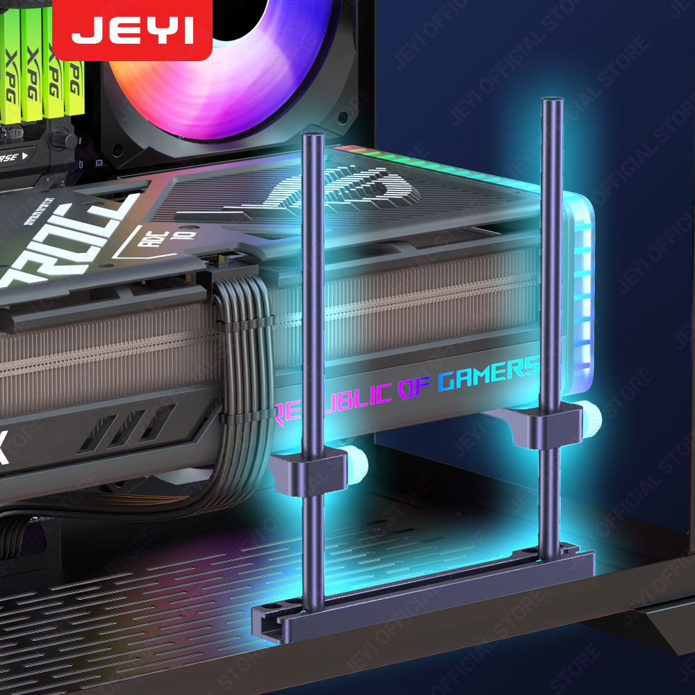 Pc Gaming Games - JEYI Graphics Card Brace Adjustable Full