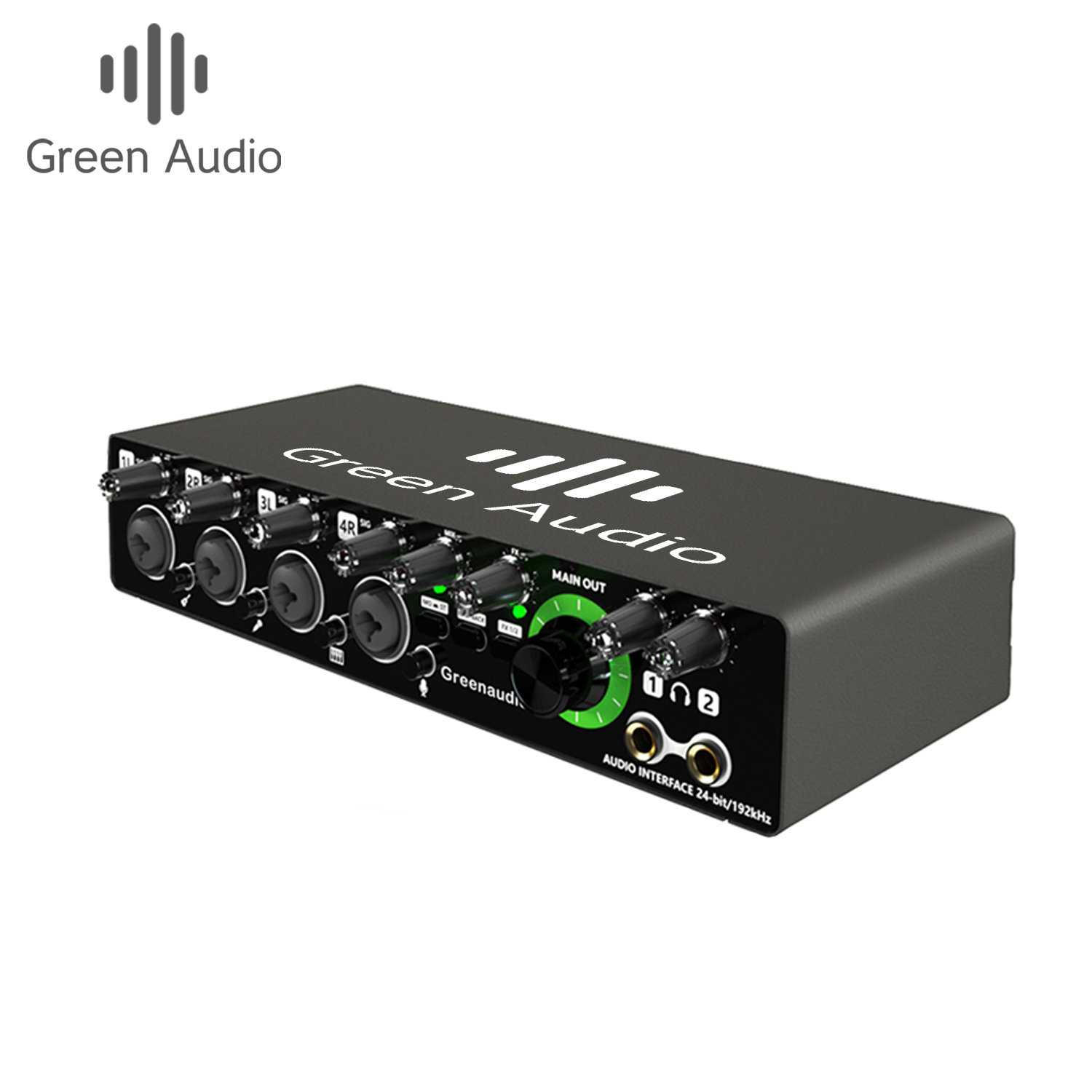 Sound Card Usb - GAX-MD44 Green Audio USB Audio Interface