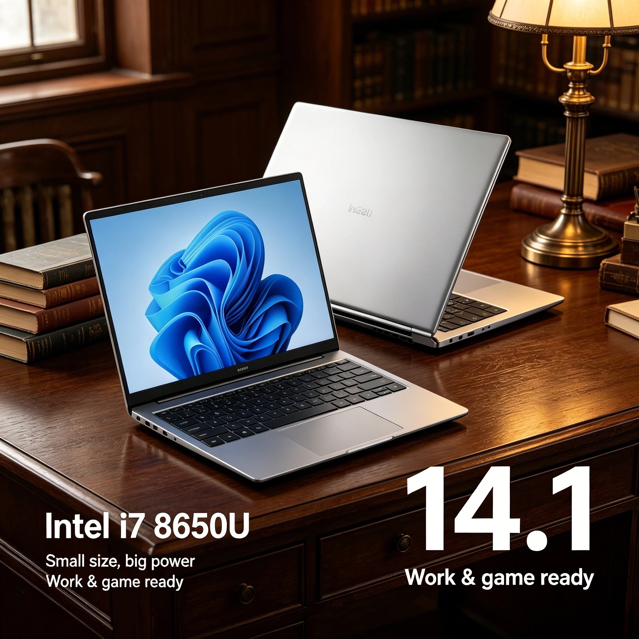Pc Gaming I7 - 14.1 Inch Ultra Slim Laptop 32GB