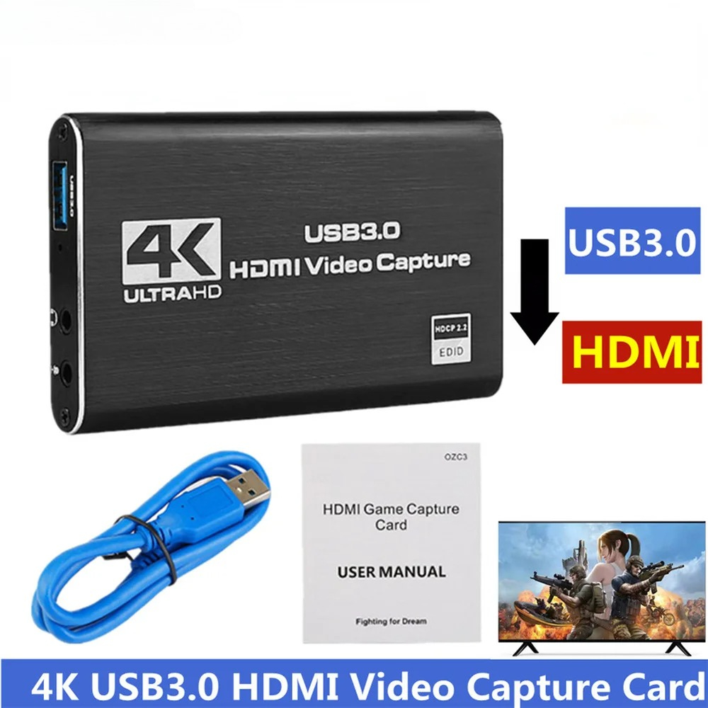 4K USB 3.0 Video Capture Card  - Sound Card Usb review and price
