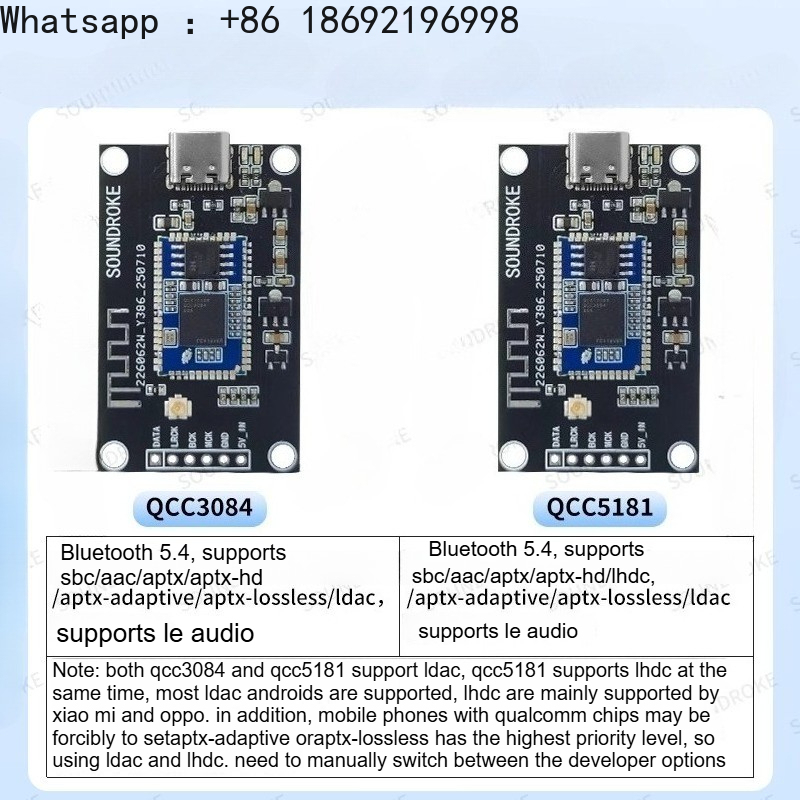 QCC5181/QCC3095 Bluetooth Digi - Sound Card Usb review and price