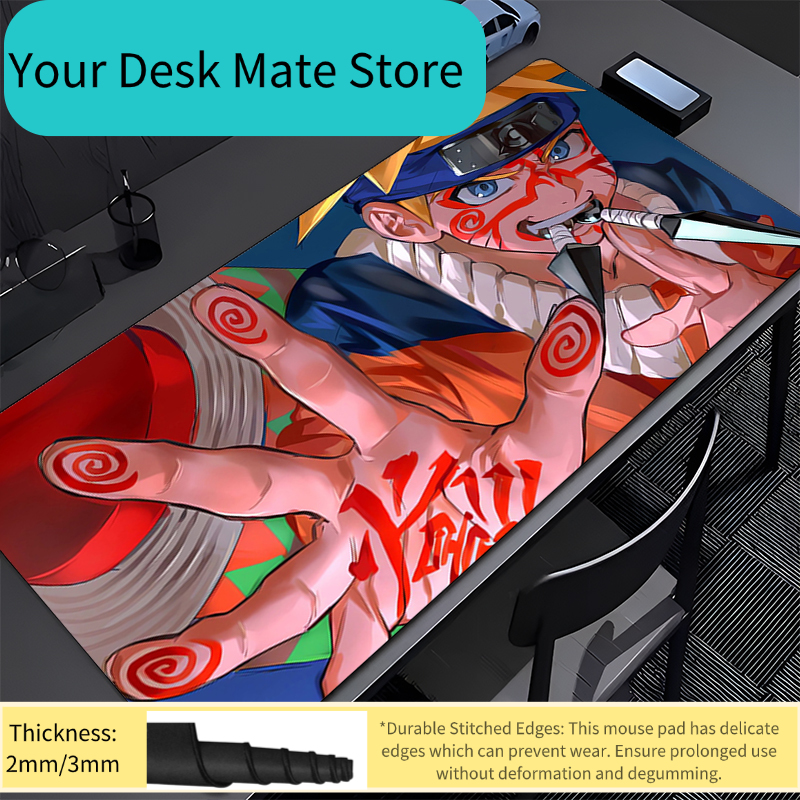 Mouse Pad Office Naruto Uzumak - Pc Gaming Naruto review and price