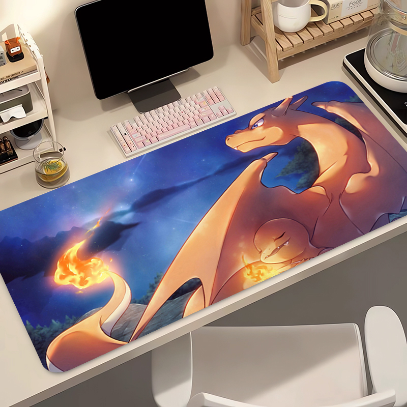 Anime Mouse Pad Pokemon Chariz - Pc Gaming Kawaii review and price