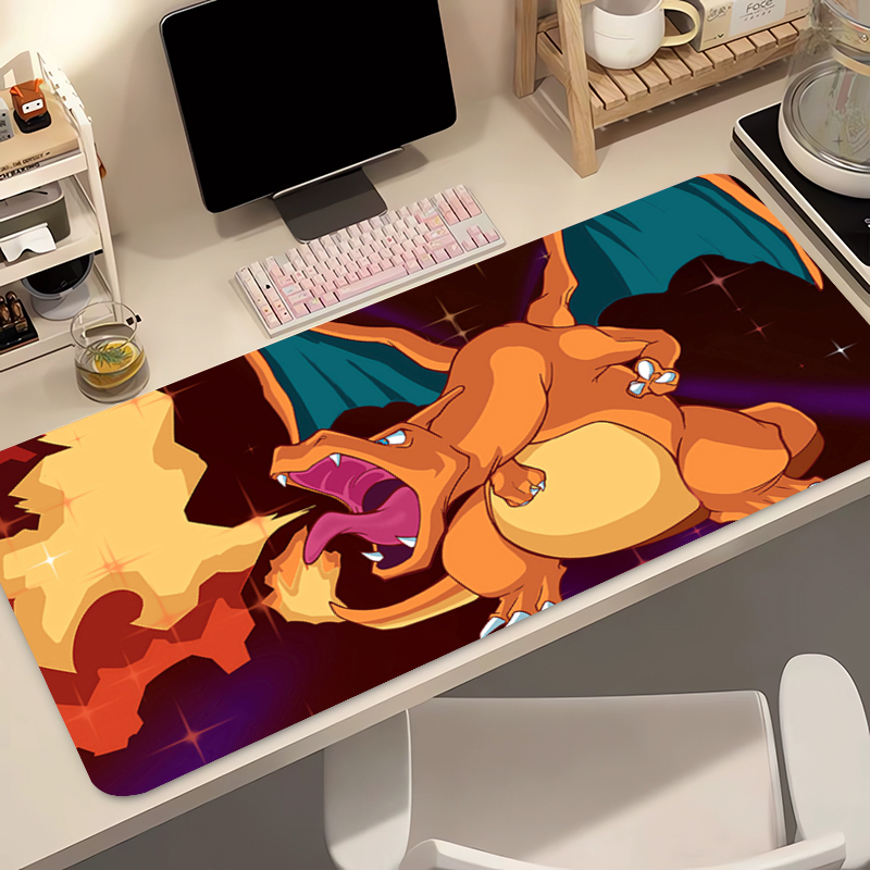Anime Mouse Pad Pokemon Chariz - Pc Gaming Kawaii review and price