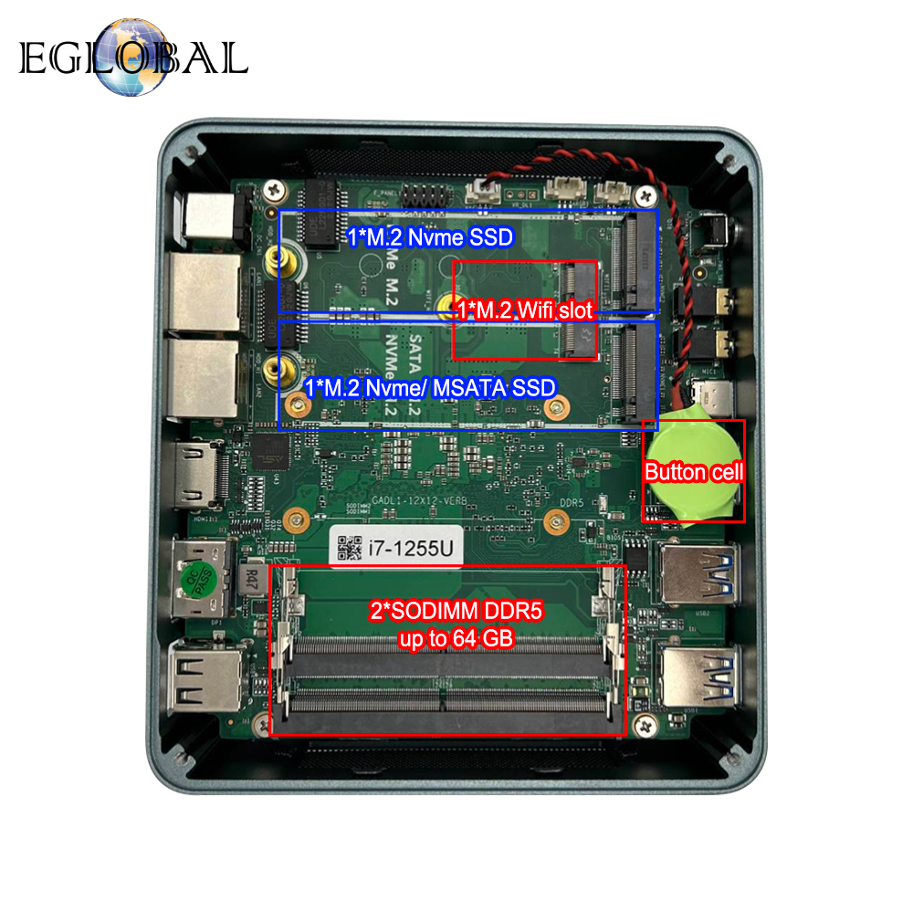 Eglobal 12th 13th Gen I5 1235U - Pc Gaming I7 review and price