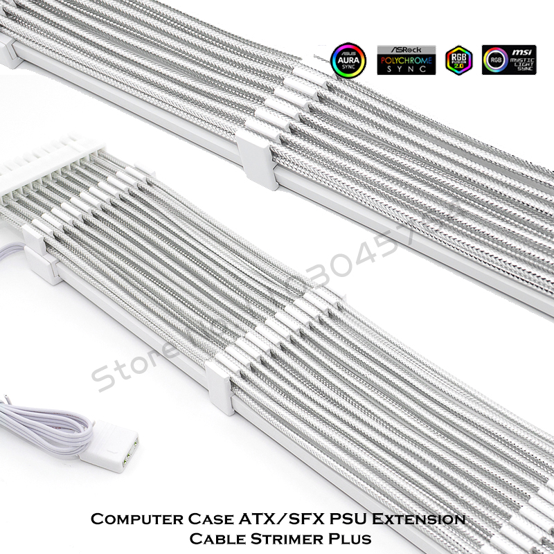 PSU Extension Cable RGB Strime - Pc Gaming Lian Li review and price
