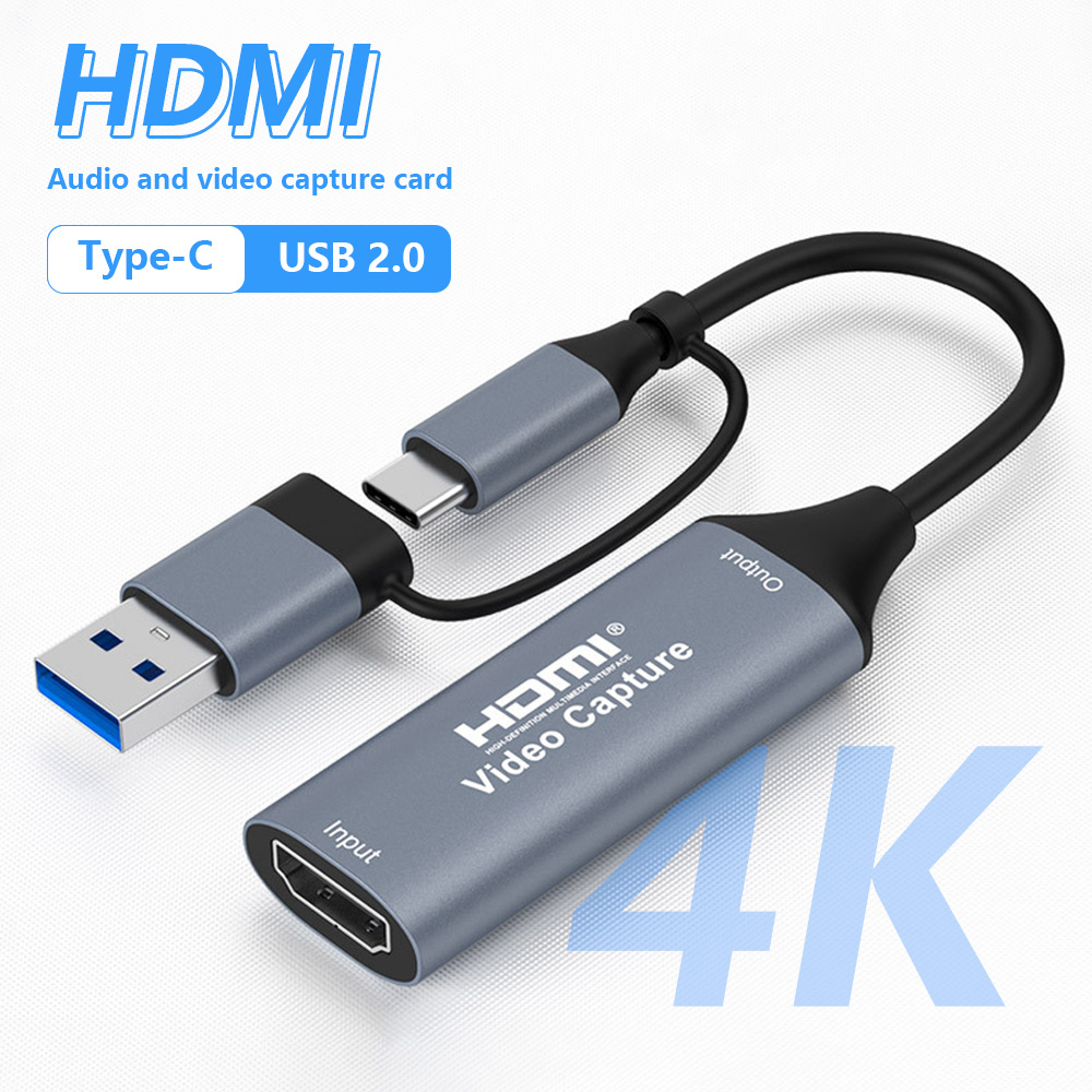 4K 2 in 1 USB 2.0 Video Captur - Sound Card Usb review and price
