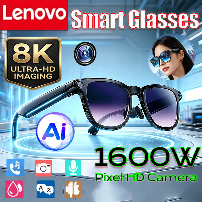 Lenovo 8K 1600MP Smart Glasses - Gaming Glasses Blue Light review and price