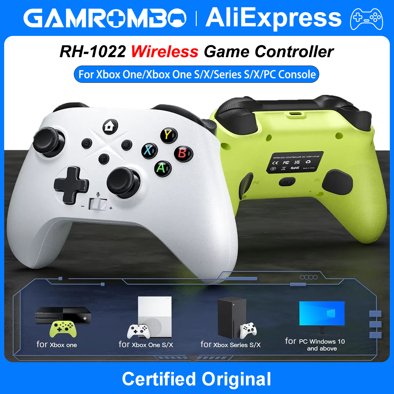 GAMROMBO Game Controller for X - Pc Gaming Xbox Controller review and price