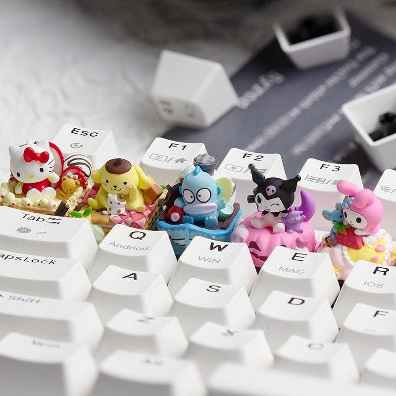 【GIFT】HelloKittys Keycaps Resi - Custom Keycaps review and price