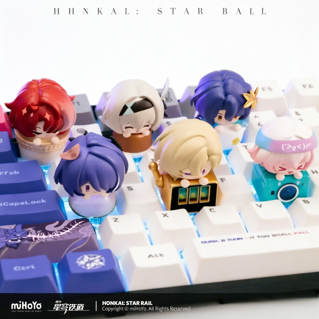 Mihoyo Honkai Star Rail Keycap - Custom Keycaps review and price