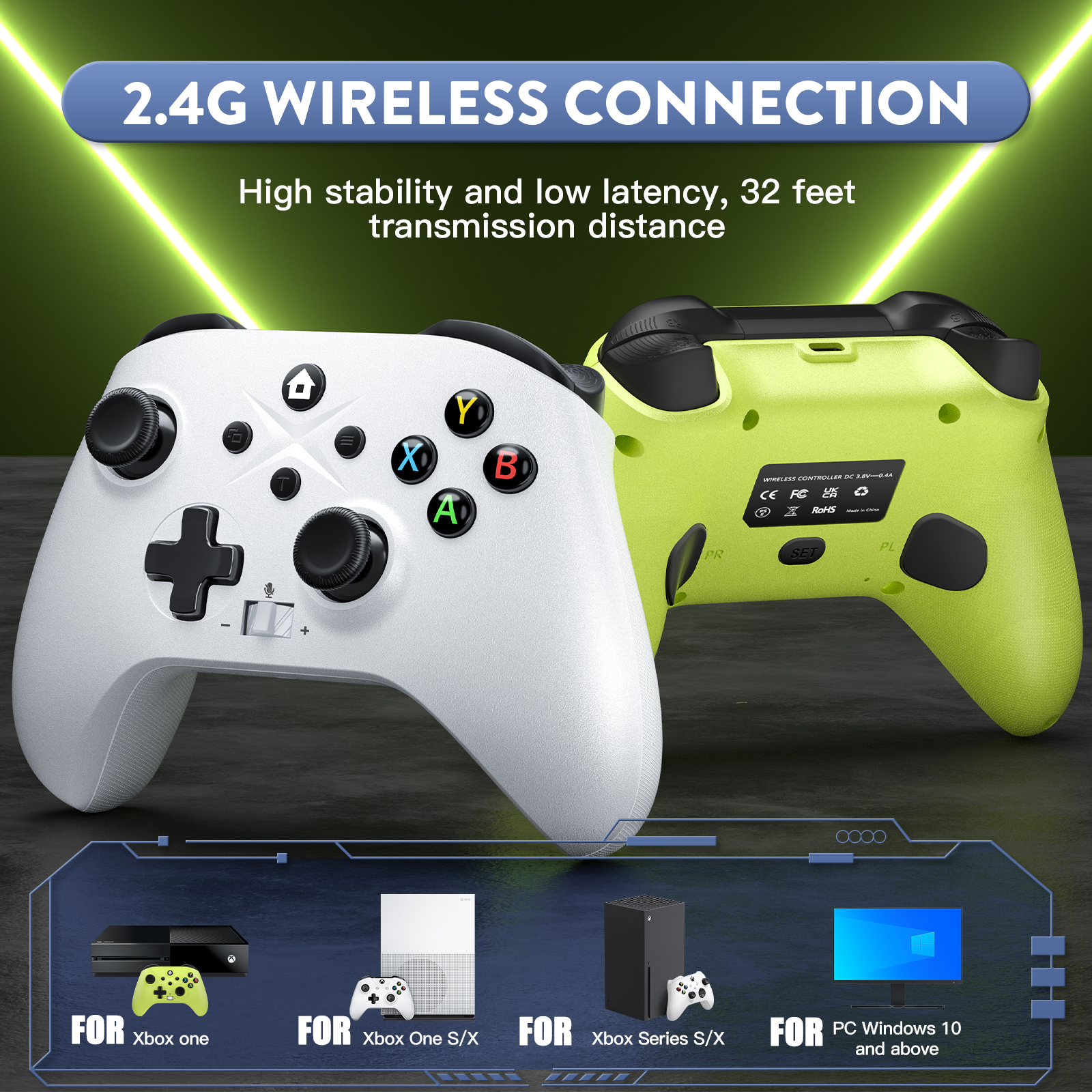 Wireless Controller W/Gaming V - Pc Gaming Xbox Controller review and price