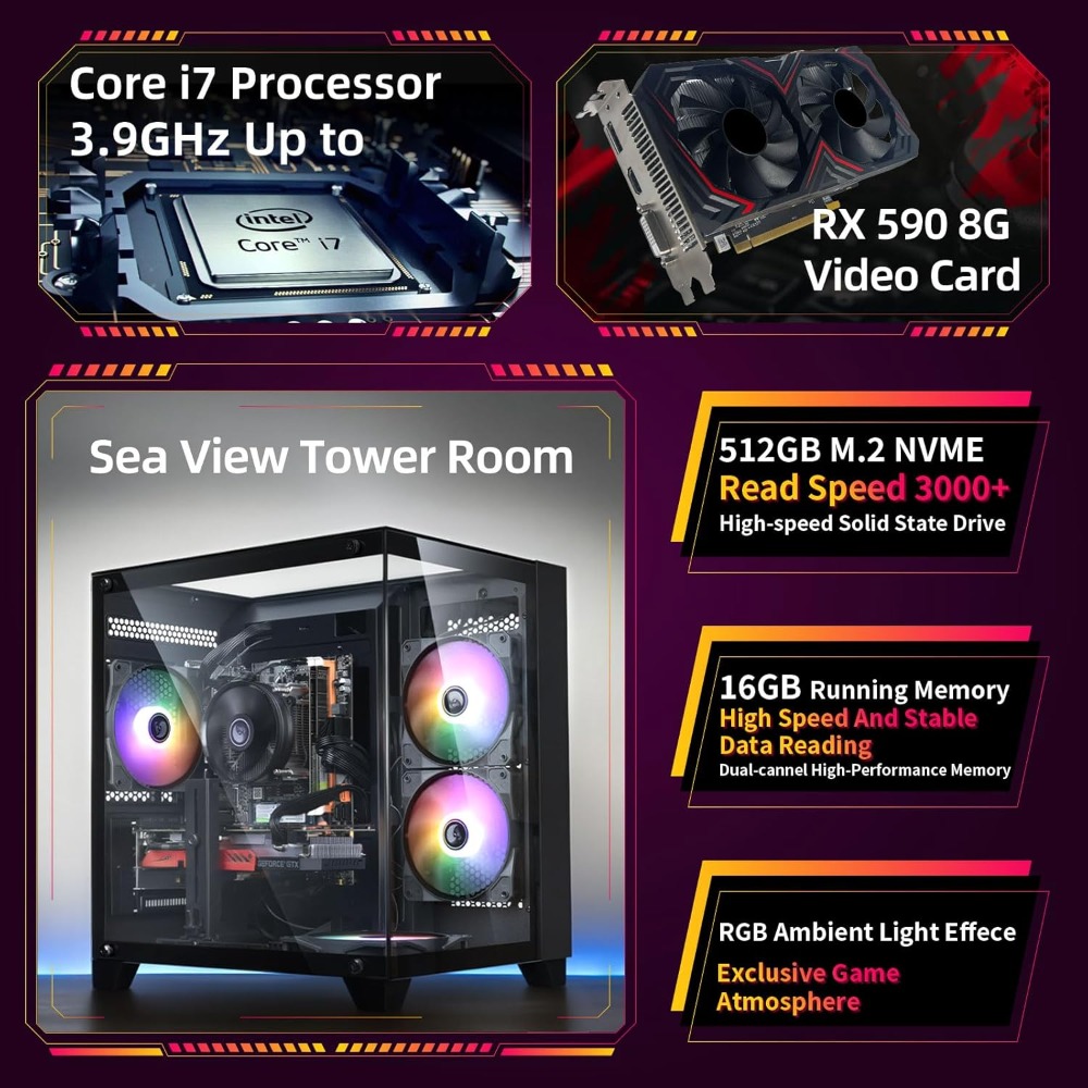 Gaming PC Desktop Intel Core i - Pc Gaming I7 review and price