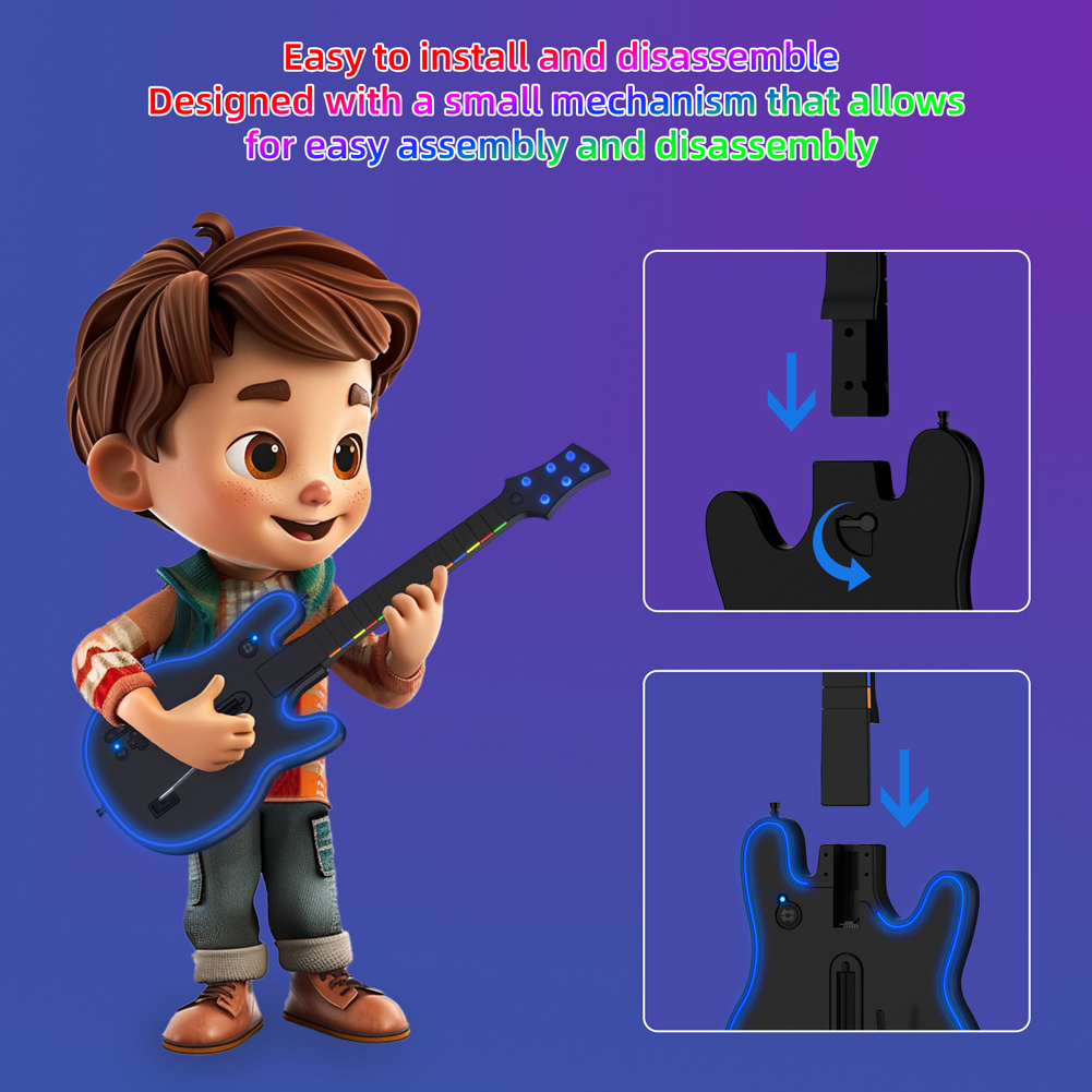 Wireless Guitar Controller wit - Joystick Pc Gaming review and price