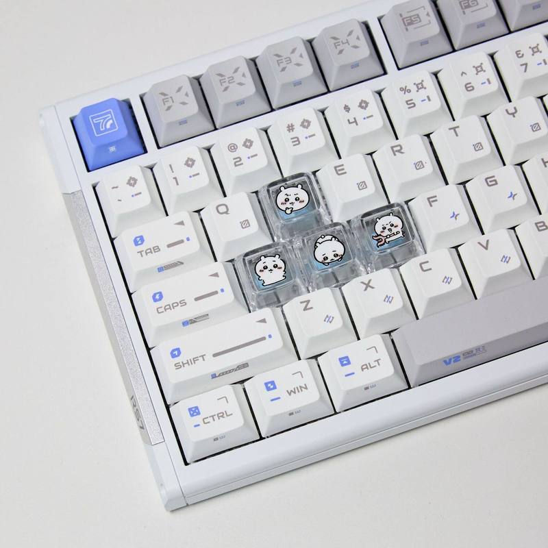 Chiikawa 4 Pcs Handmade Transp - Custom Keycaps review and price
