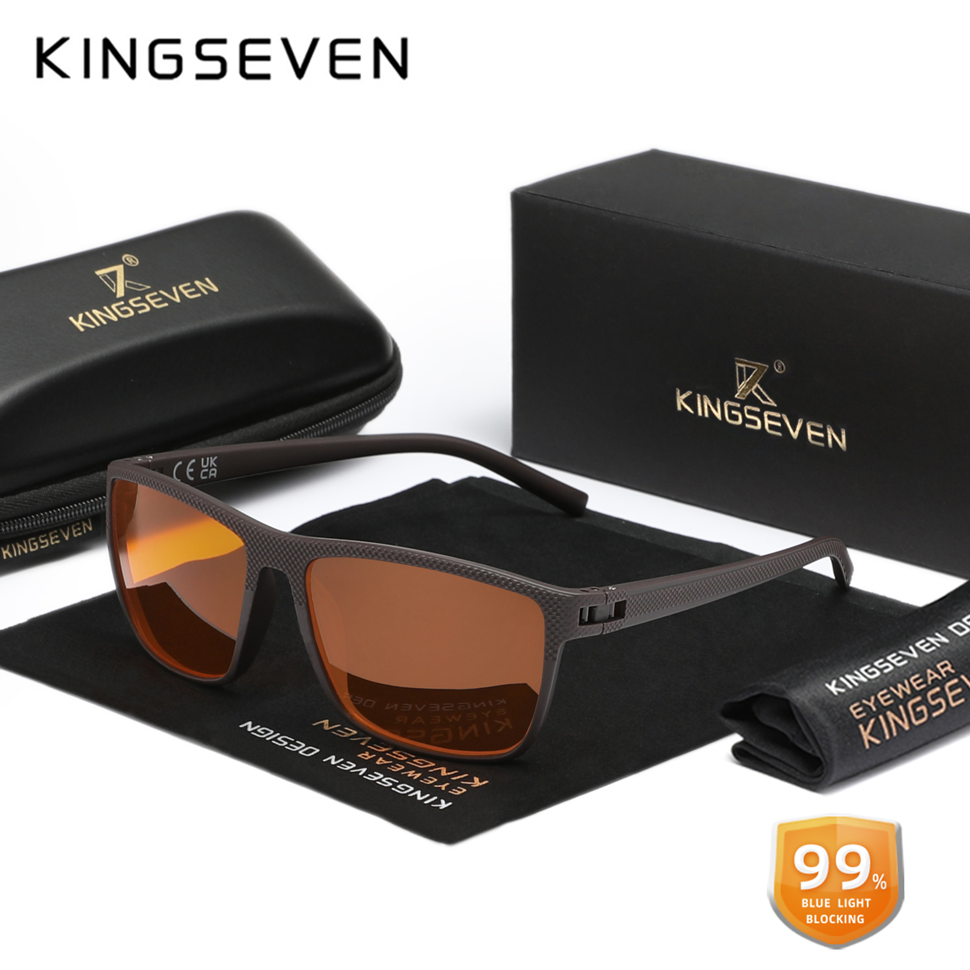 KINGSEVEN New 99% Anti-Blue Ra - Gaming Glasses Blue Light review and price