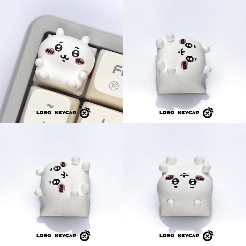 Chiikawaed Cute Anime Mechanic - Custom Keycaps review and price