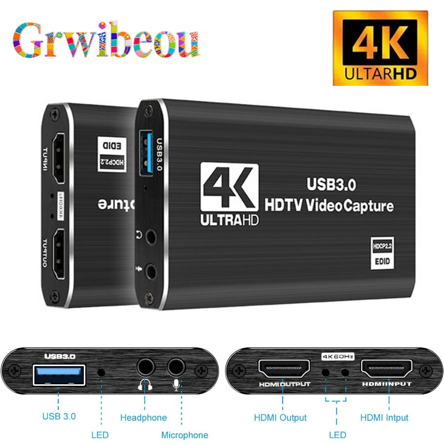 4K USB 3.0 Video Capture Card  - Sound Card Usb review and price