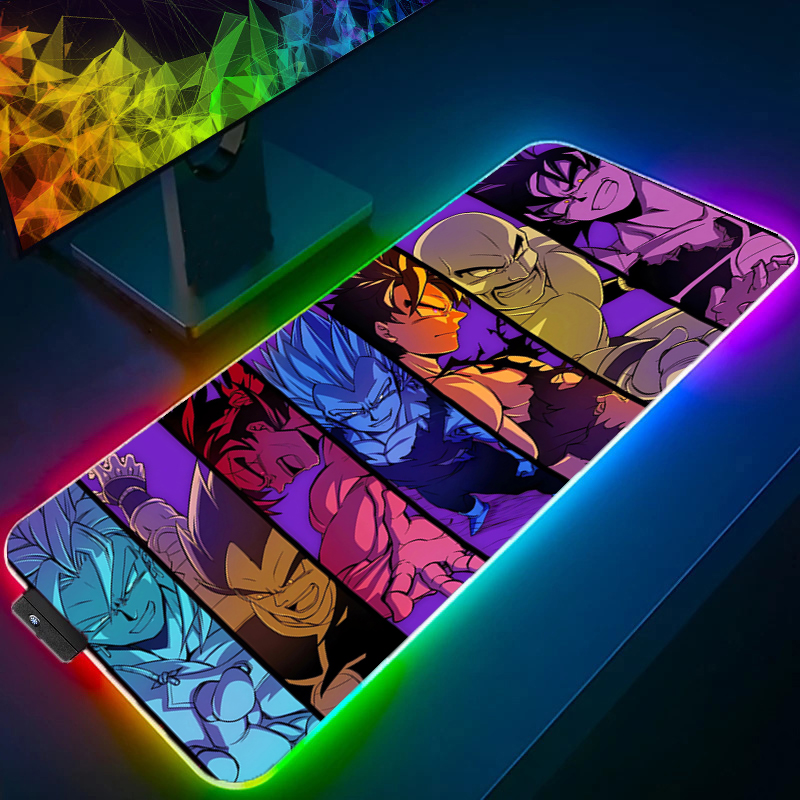 LED Mouse pad Dragon Ball Comp - Pc Gaming Games review and price