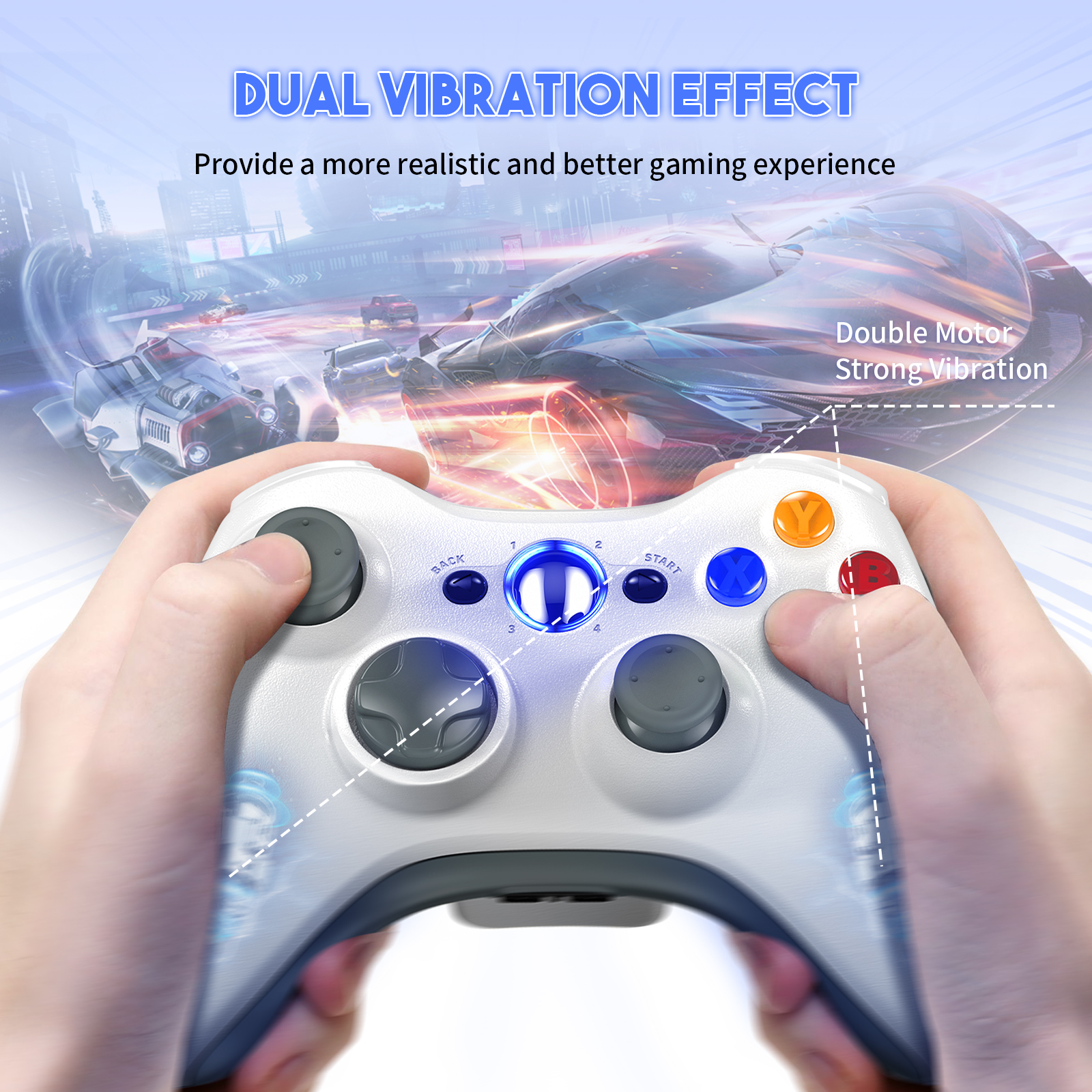 PC Gamepad For Xbox 360 2.4G W - Pc Gaming Xbox Controller review and price
