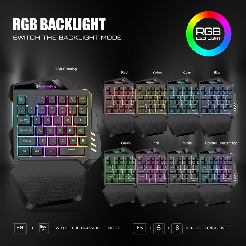Gamwing RGB Backlit One Handed - Pc Gaming Xbox Controller review and price