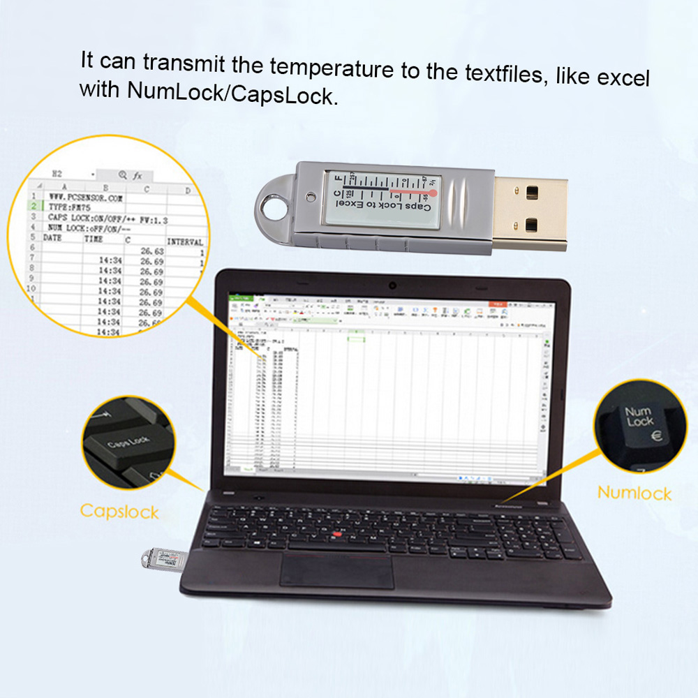 PCsensor USB Thermometer Hygro - Sound Card Usb review and price