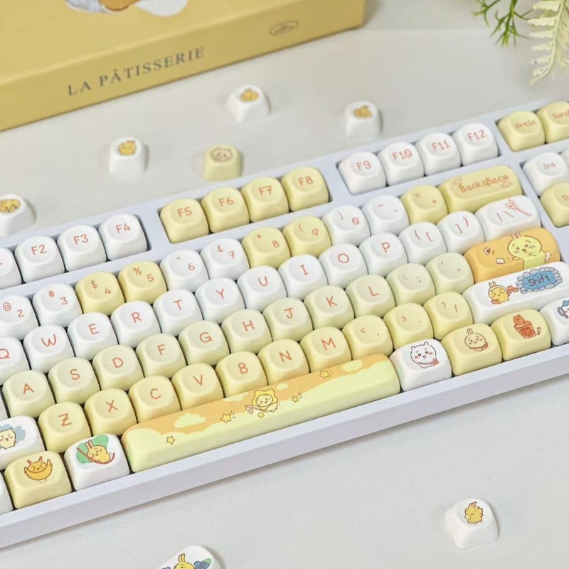 Anime Cartoon Kawaii Chiikawa  - Custom Keycaps review and price