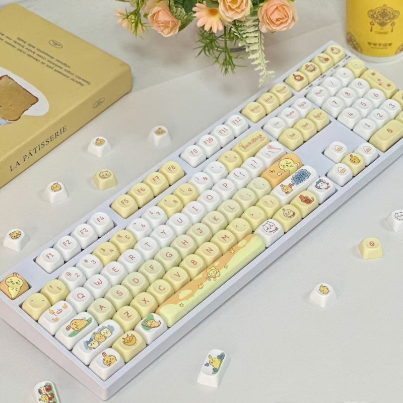 Anime Cartoon Kawaii Chiikawa  - Custom Keycaps review and price