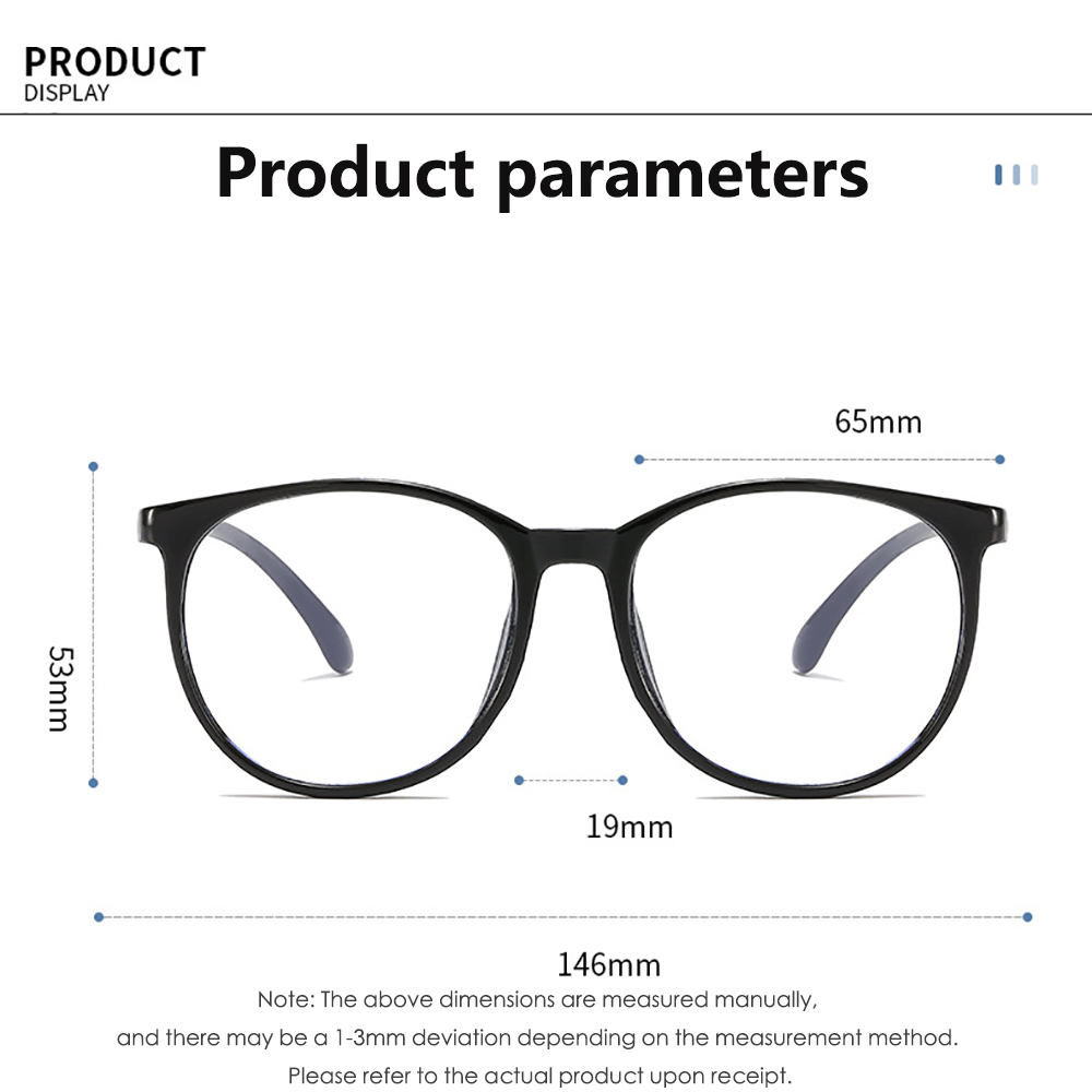 Transparent Large Frame Comput - Gaming Glasses Blue Light review and price