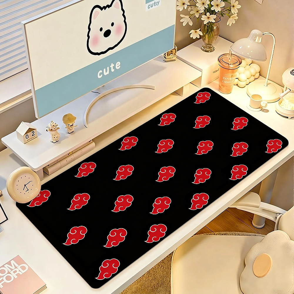 A-Akatsuki Red Cloud Mouse Pad - Pc Gaming Naruto review and price