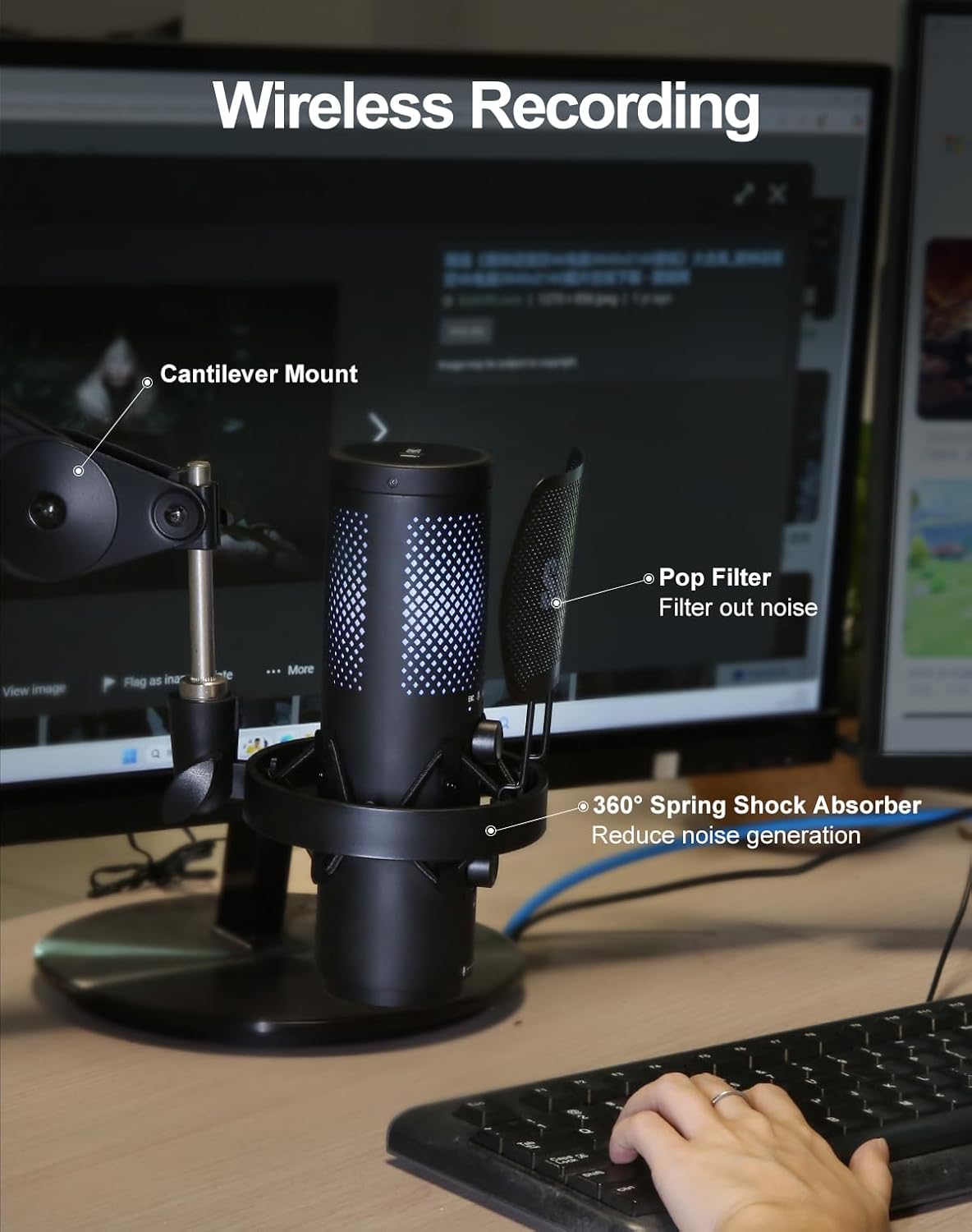 Wireless USB Microphone for St - Pc Gaming Usa review and price