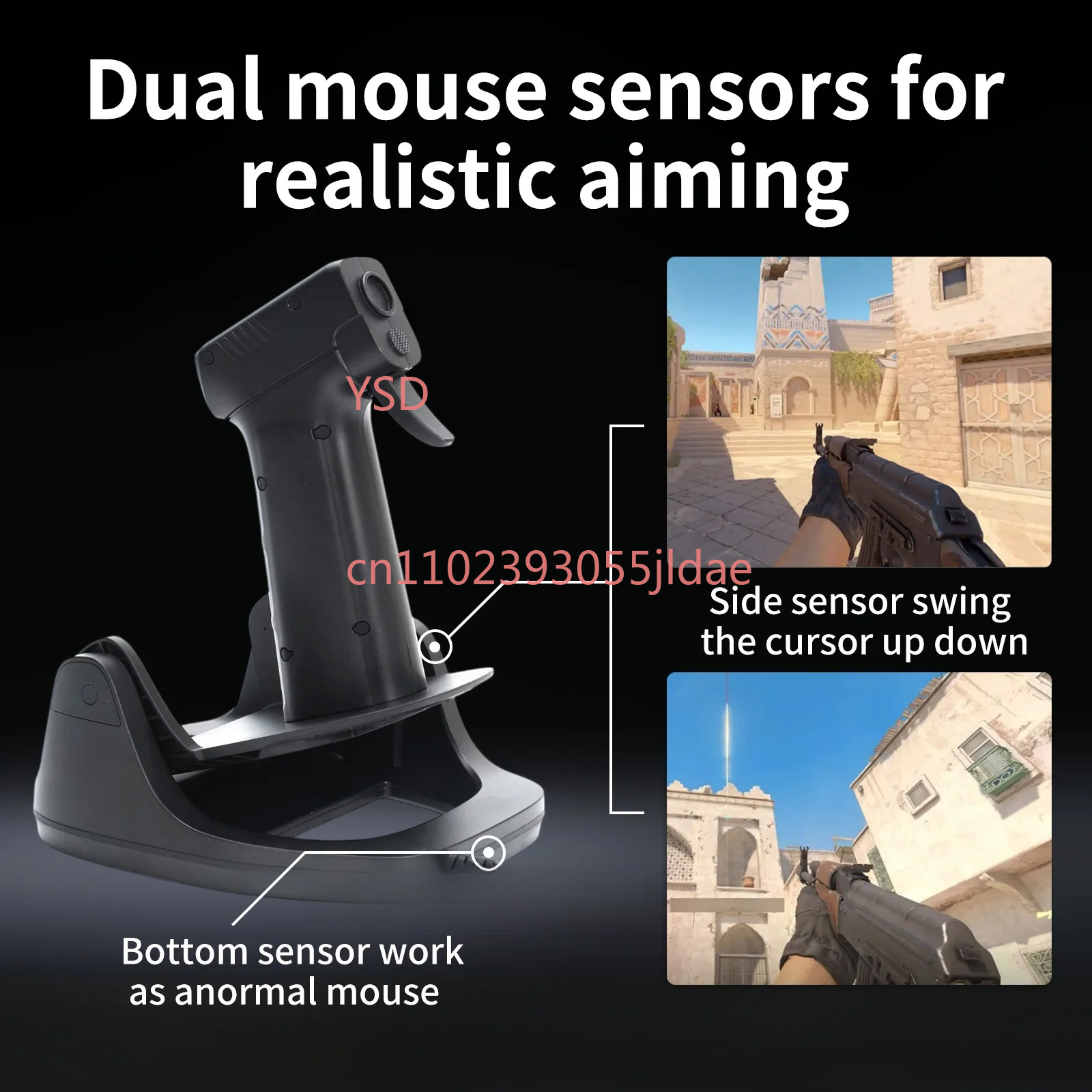Mouse L25A Gun Mouse OrionTime - Pc Gaming Games review and price